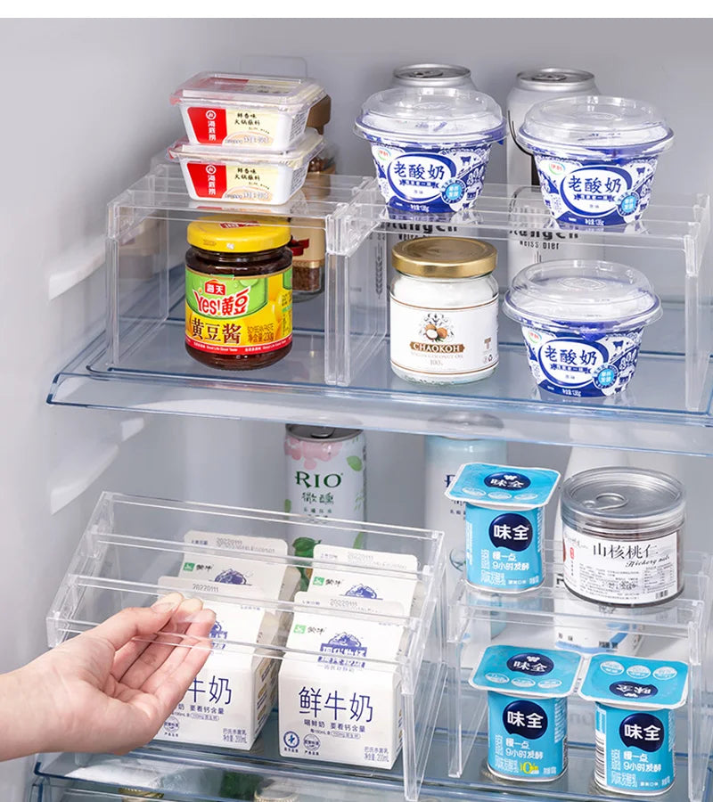 Refrigerator Organizer Storage Rack