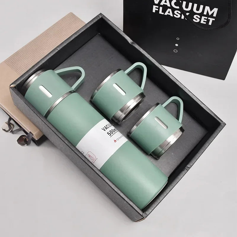 Stainless Steel Vacuum Insulated Bottle Gift Set