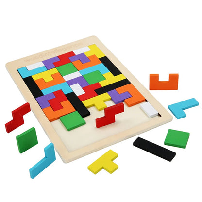 Wooden Blocks Puzzle Toy