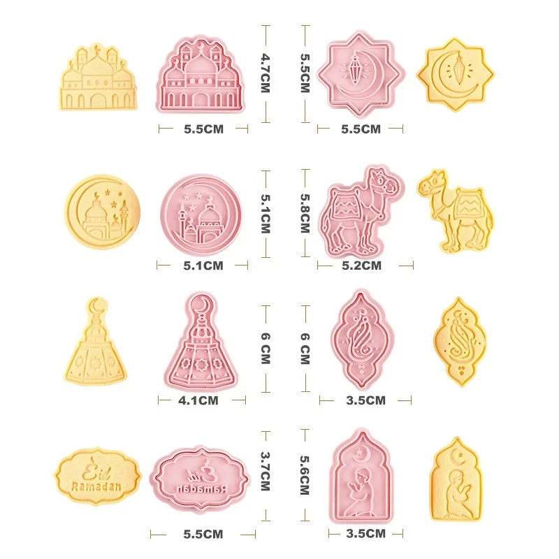 Eid Mubarak Biscuit Cookie MOLD