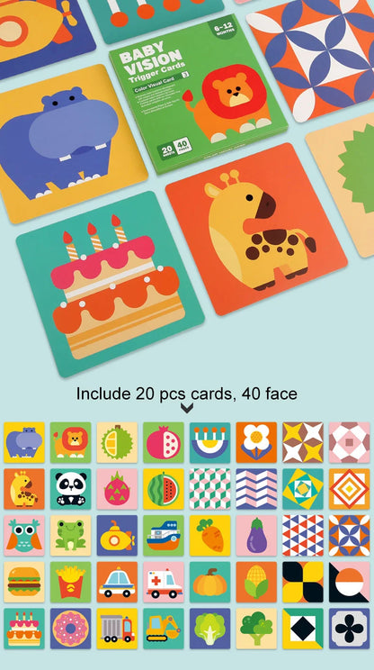 Baby Visual Stimulation Cards