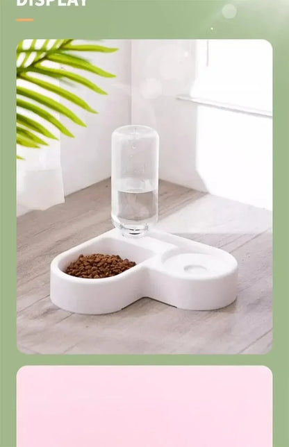 Pet Food Bowl Set