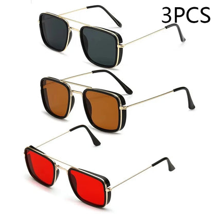 Korean Version Glasses Retro Square Sunglasses