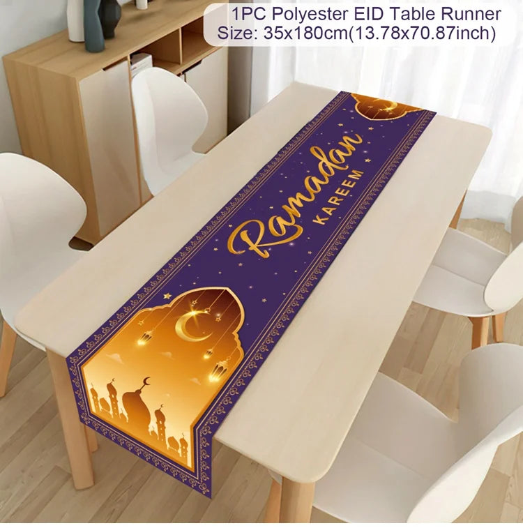 Ramadan Kareem Table Runner