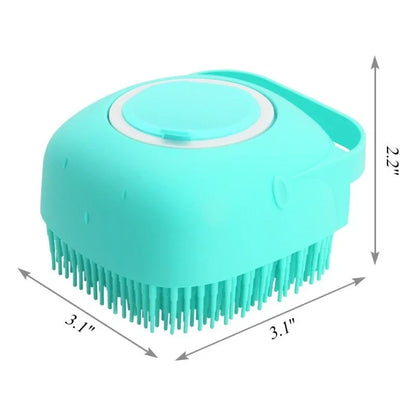 Pet Dog Silicone Shampoo Brush