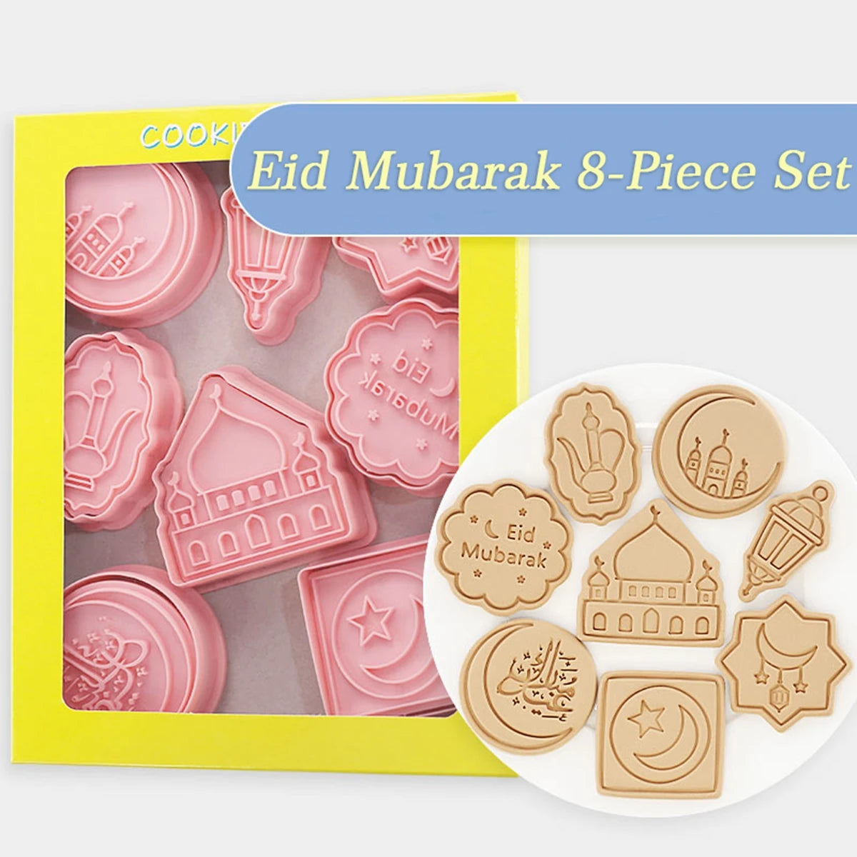 Eid Mubarak Biscuit Cookie MOLD