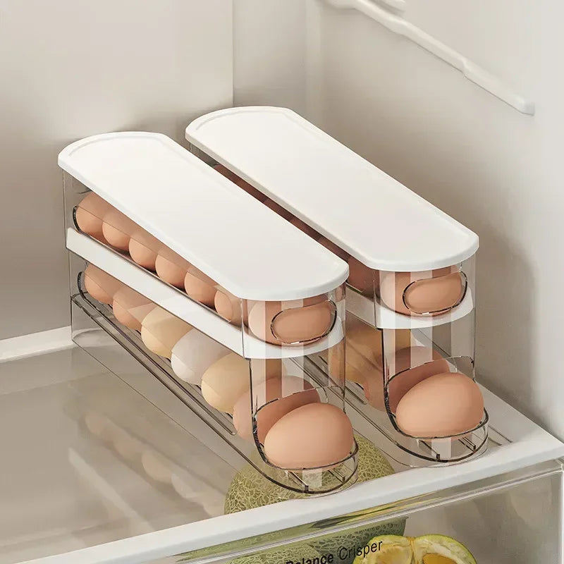 Automatic Rolling Eggs Holder Rack