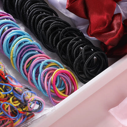 Girls Colorful Hair Bands Set