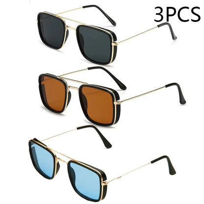 Korean Version Glasses Retro Square Sunglasses