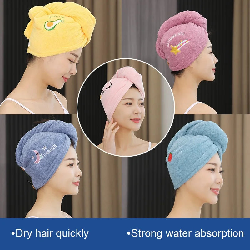 Quickly Drying Super Absorbent Head Towel