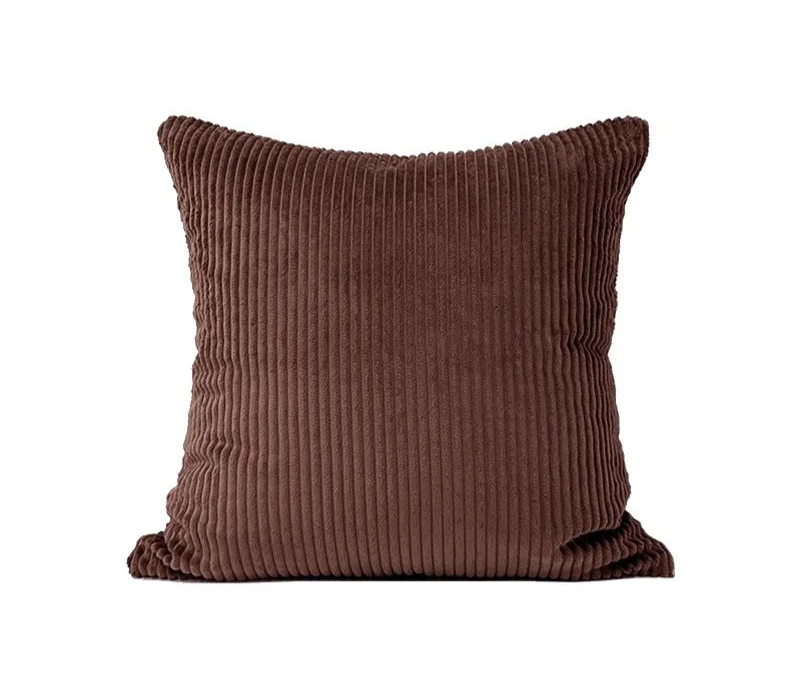 Cotton Corduroy Cushion Cover Without Insert Throw Pillowcase