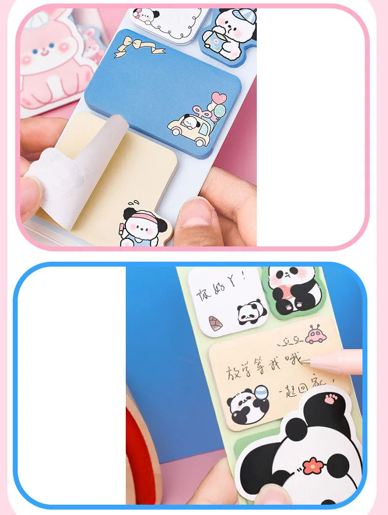 Cute Animal Sticky Notes Memo Pad