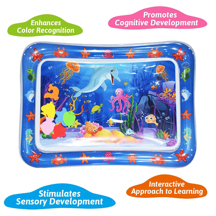 Blue Dolphin Inflatable Playing Mat