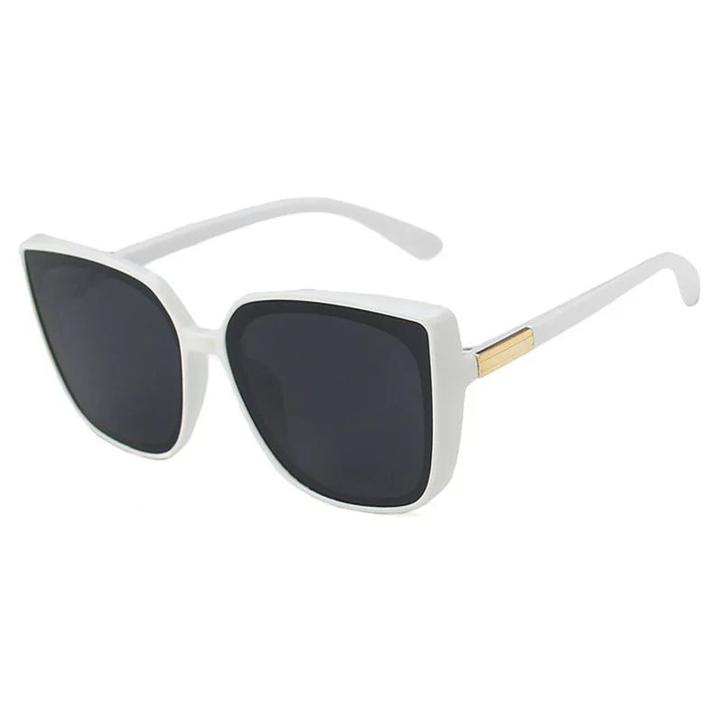 Square-framed Big Trendy Sunglasses