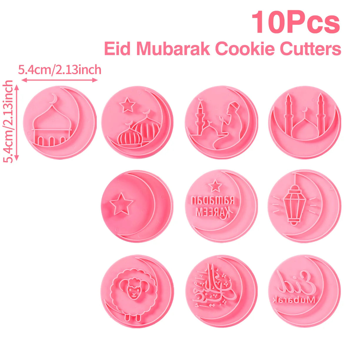 Eid Mubarak Biscuit Cookie MOLD