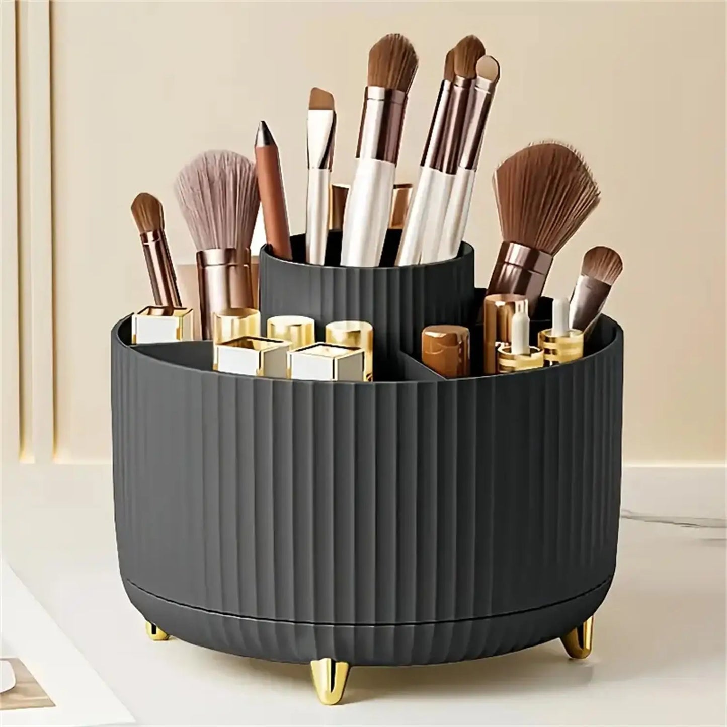 360° Rotating Makeup Organizer