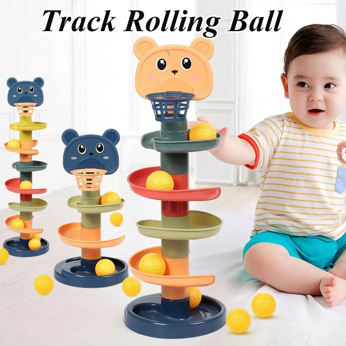 Baby Track Rolling Ball Toy