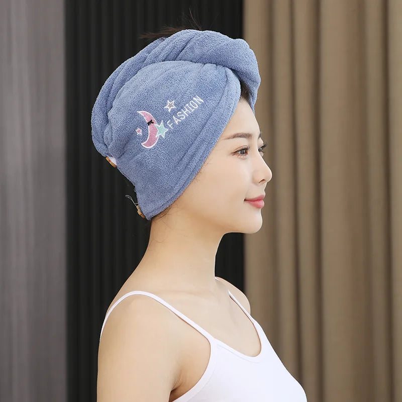 Quickly Drying Super Absorbent Head Towel