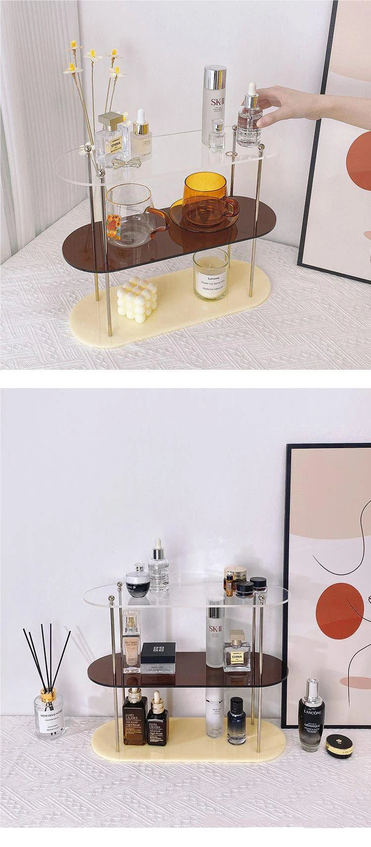 Acrylic Multi-layer Storage Rack