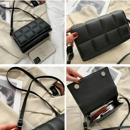 Trendy Leather Female Crossbody Bag