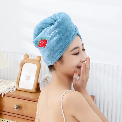 Quickly Drying Super Absorbent Head Towel