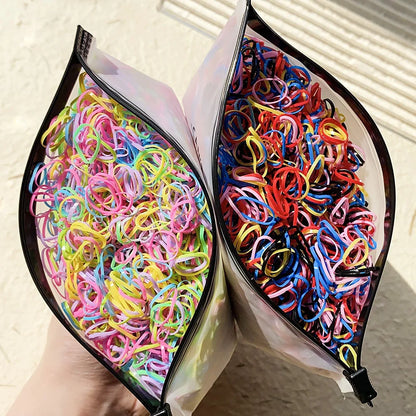 Colorful Small Disposable Hair Bands