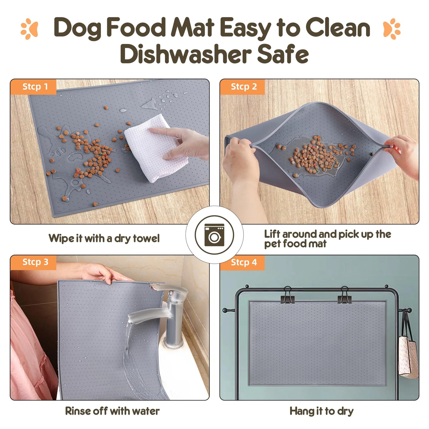 Pet Silicone Non-slip Waterproof Mat