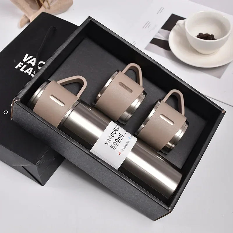 Stainless Steel Vacuum Insulated Bottle Gift Set