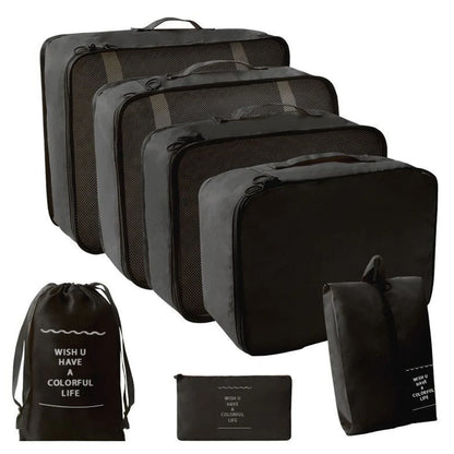 7 Pcs Set Travel Organizer Storage Bags