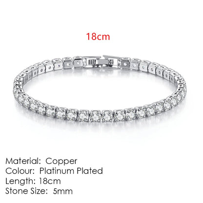 Zircon Tennis Bracelet