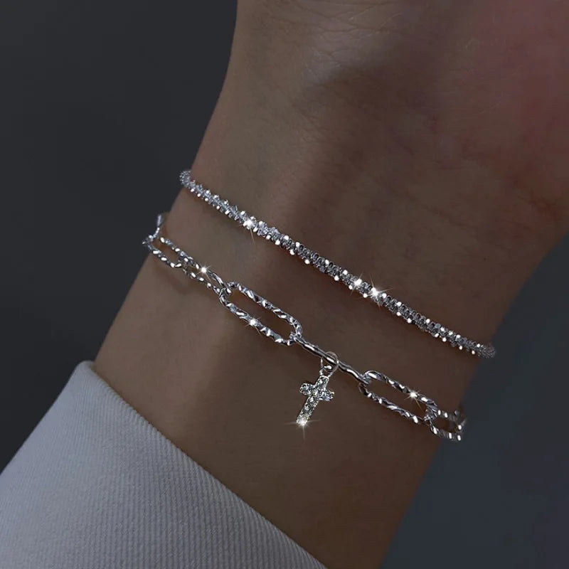 Sparkling Adjustable Bracelets for Women