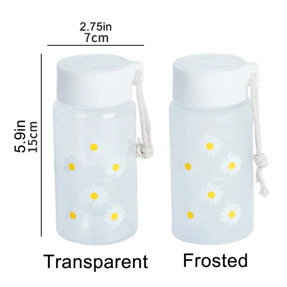 Small Daisy Frosted Plastic Mug