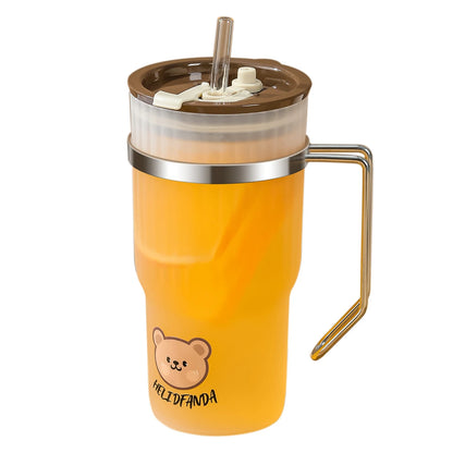 Cute Bear Plastic Water Cup