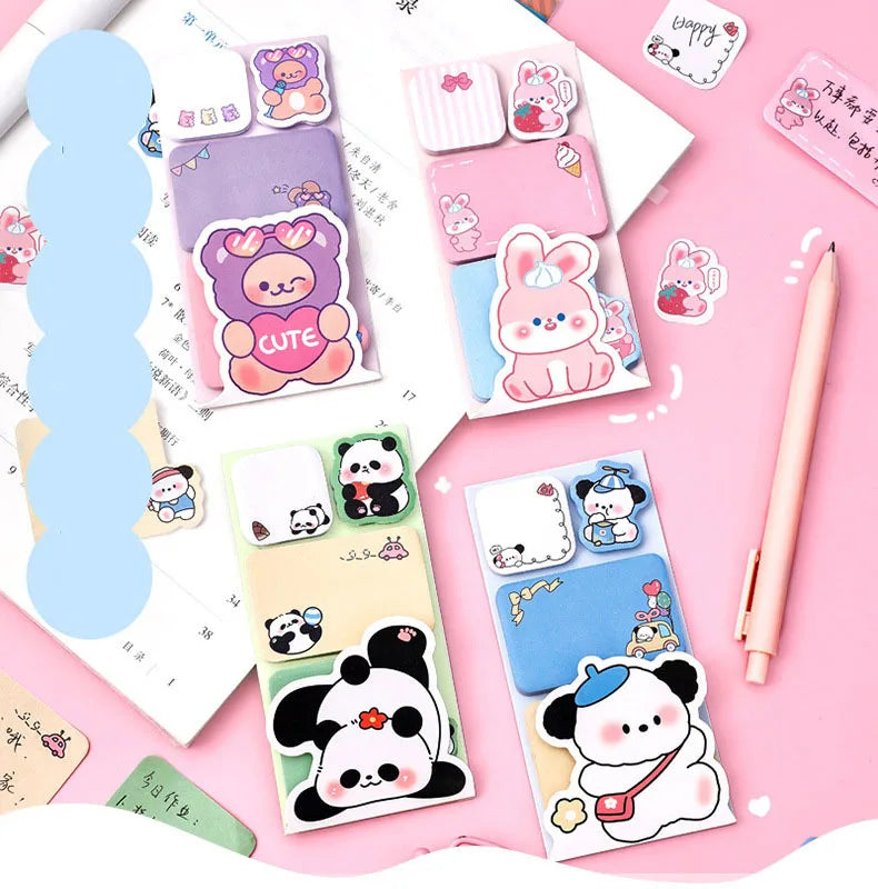 Cute Animal Sticky Notes Memo Pad