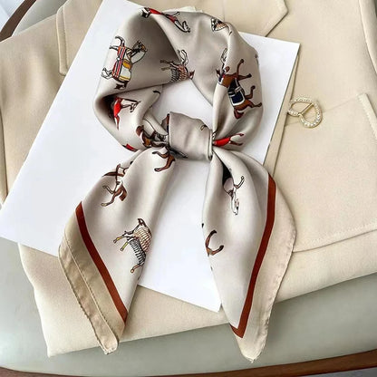 Fashionable Women's Polyester Print Scarf