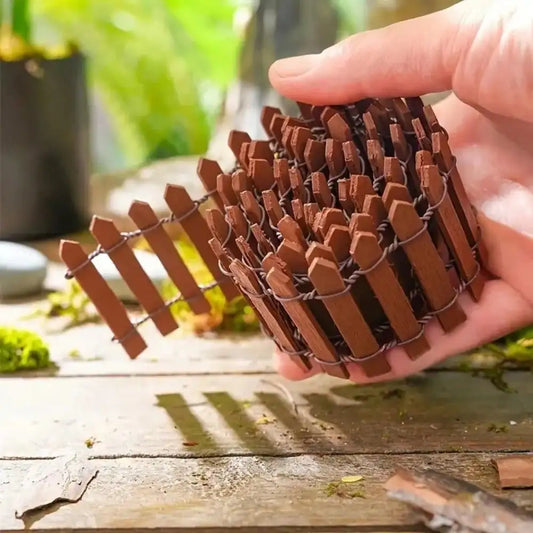 Miniature Fence For Fairy Garden Micro Landscape