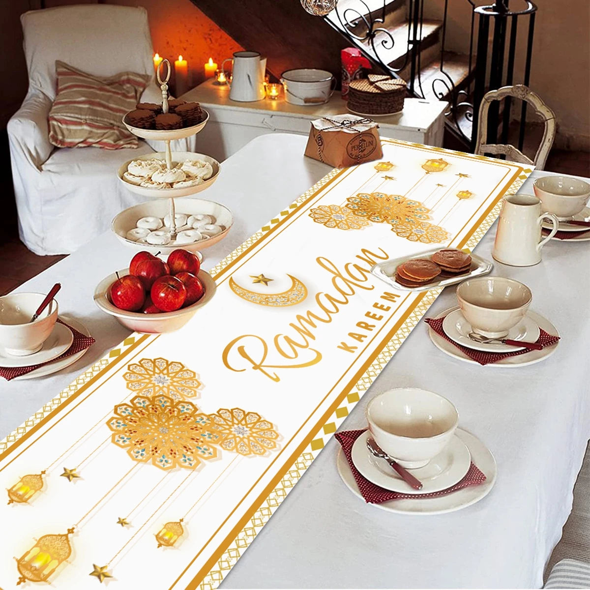 Ramadan Kareem Table Runner