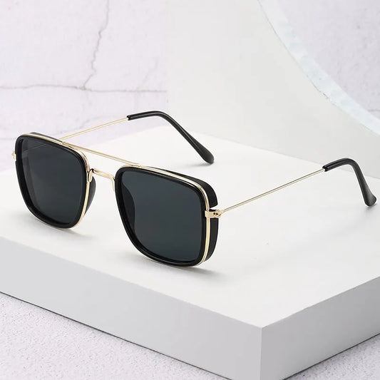 Korean Version Glasses Retro Square Sunglasses