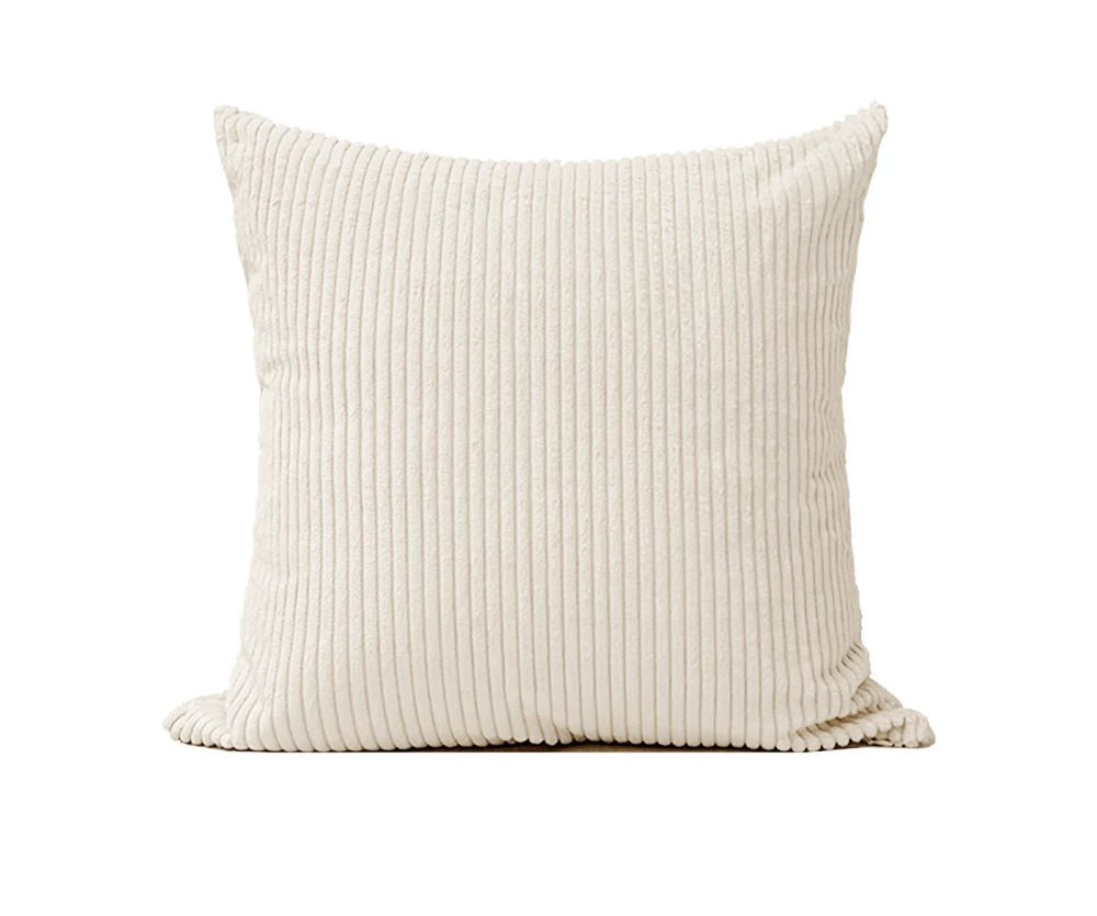 Cotton Corduroy Cushion Cover Without Insert Throw Pillowcase