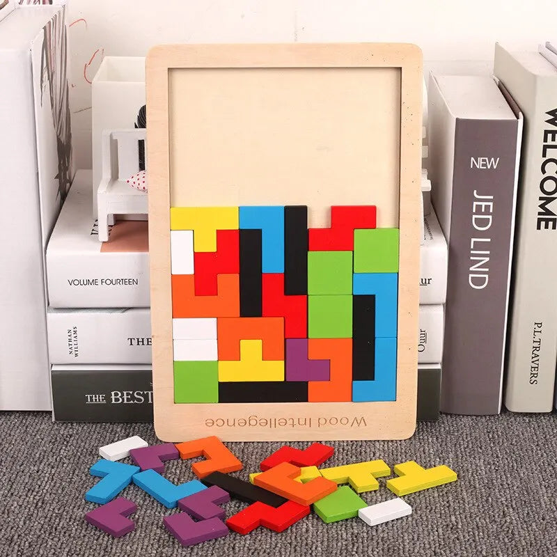 Wooden Blocks Puzzle Toy