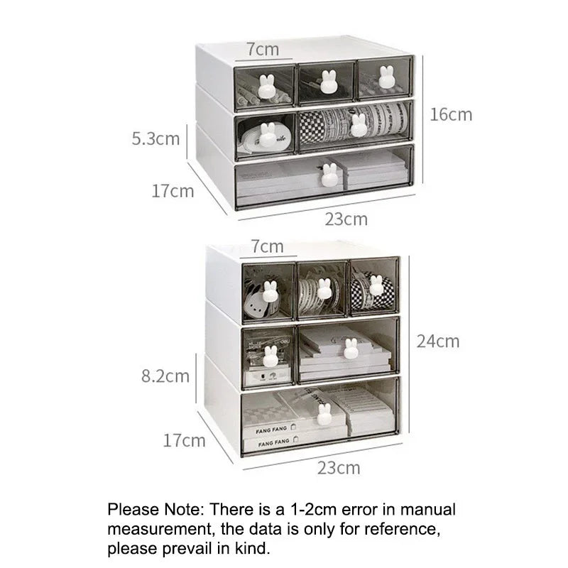 Rabbit Handle Combination Drawer Box