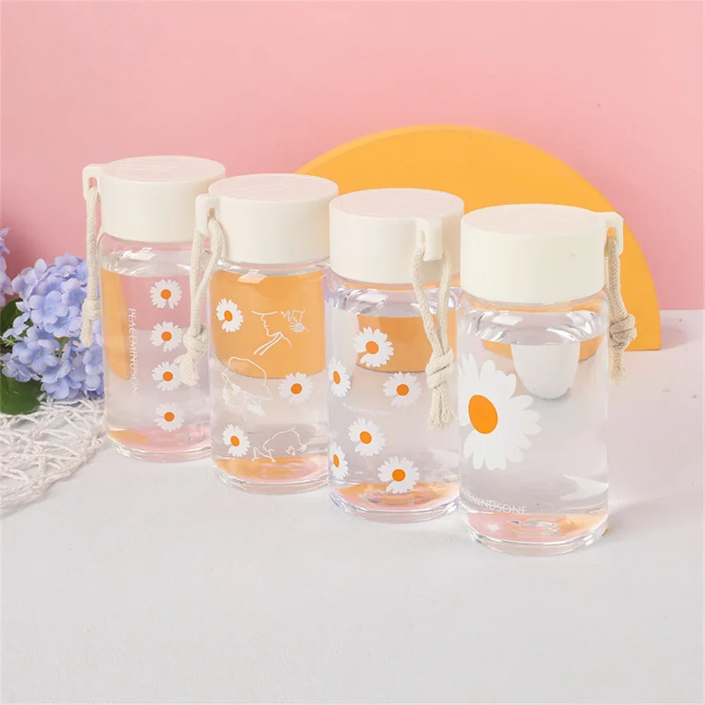 Small Daisy Frosted Plastic Mug