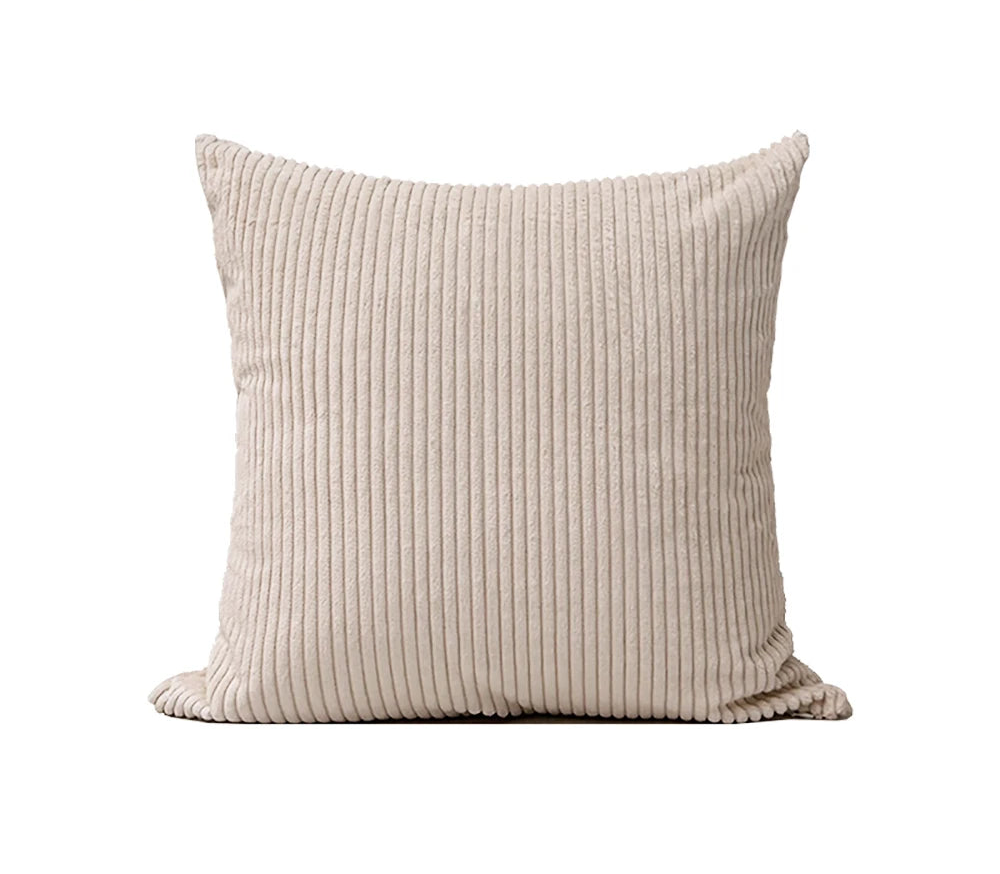 Cotton Corduroy Cushion Cover Without Insert Throw Pillowcase