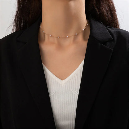 Pearl Choker Necklaces