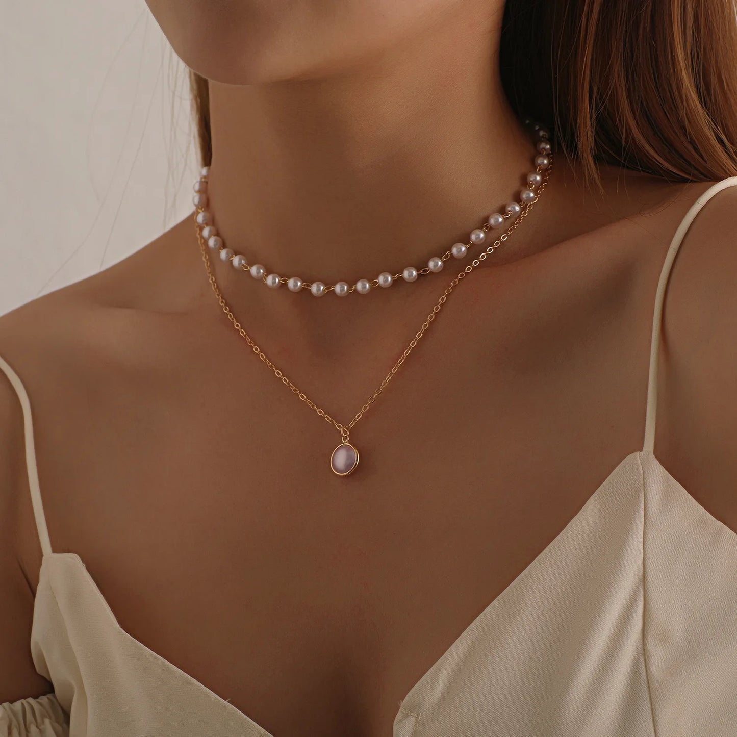 Pearl Choker Necklaces