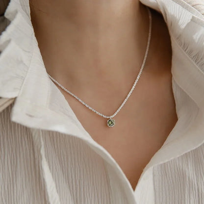 Sparkling Clavicle Chain Choker Necklace