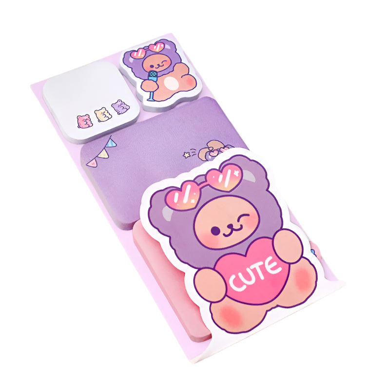 Cute Animal Sticky Notes Memo Pad